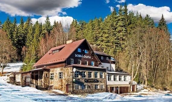Horský Hotel Dobrá Chata Stachy Esterno foto