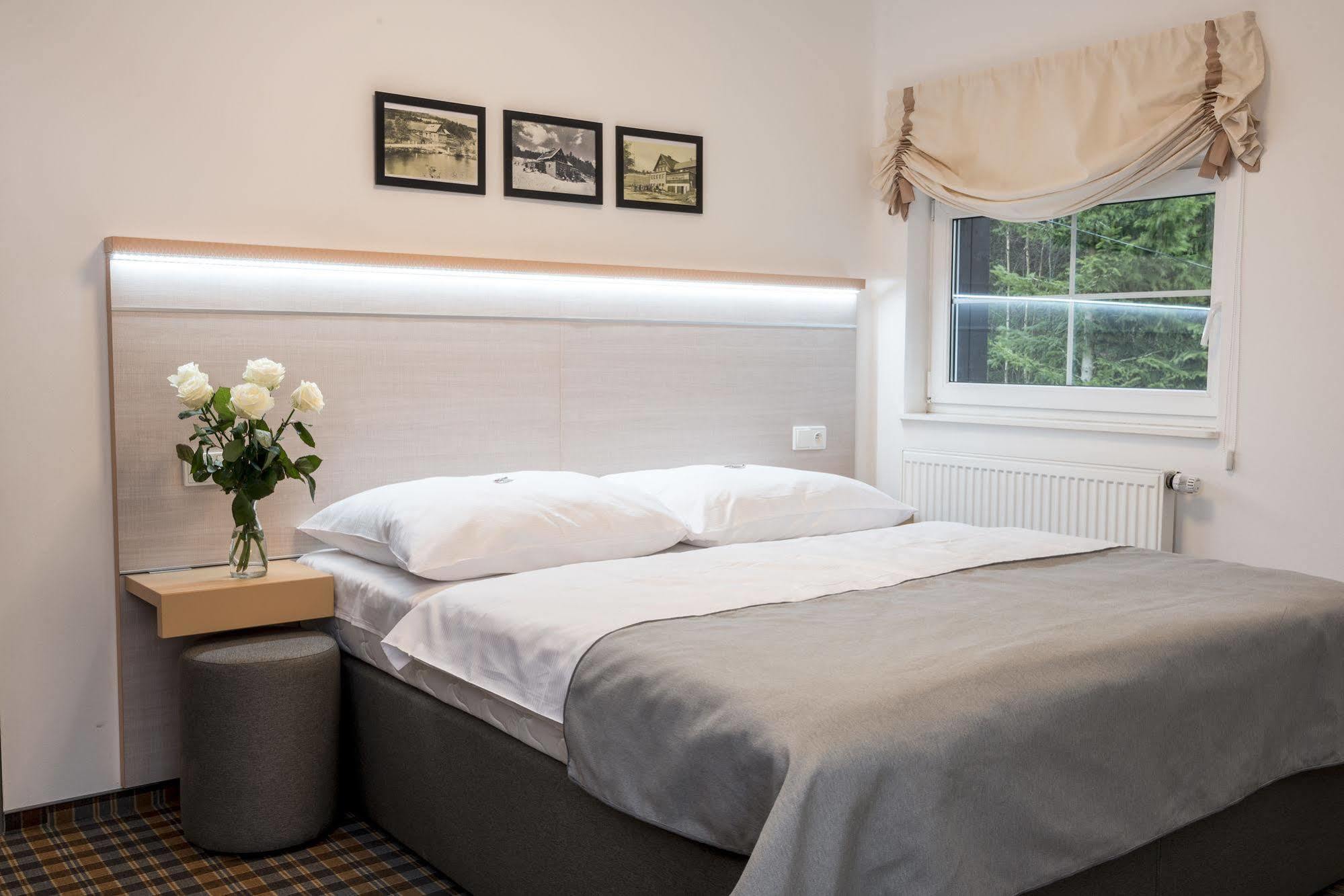 Horský Hotel Dobrá Chata Stachy Esterno foto